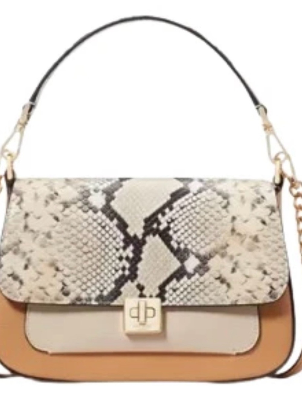 Kate Spade New York Phoebe Snake Embossed Flap Crossbody